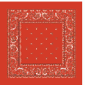 Train Engineer Bandana - RED