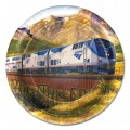 Amtrak Train Dinner Plates
