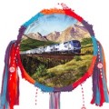 Amtrak Train Pull String Train Pinata Kit