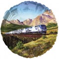 Amtrak Train Mylar Balloon