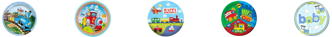 Little Engine, Classic Steam, Express Train, Planes Trains Autos, Carters Boy Party Supplies