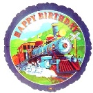 Express Train Mylar Balloon